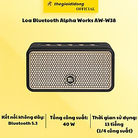 Loa Bluetooth Alpha Works AW-W38 - Hàng Chính Hãng