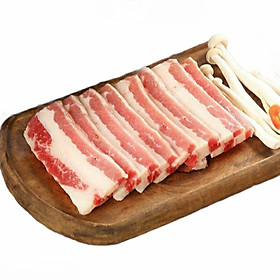 Ba chỉ bò Mỹ Excel cắt lát nướng - khay 300GR
