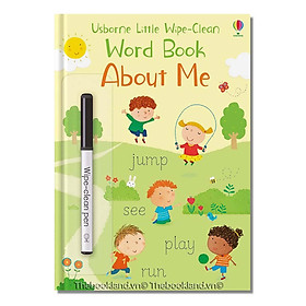 Hình ảnh Little wipe clean word book: About me