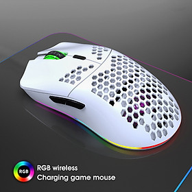 Mua Chuột Không Dây Pin sạc T66 Gaming led RGB Cổng sạc TypeC