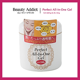 Hình ảnh Gel Dưỡng Ẩm Đa Năng Perfect All-In-One Gel Nhật Bản, Ẩm Mượt, Mịn Màng, Sử Dụng Như Lotion, Serum, Sữa Dưỡng Da, Kem Dưỡng Và Lớp Nền Trang Điểm