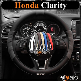 Bọc vô lăng da PU dành cho xe Honda Clarity Hybrid cao cấp SPAR - OTOALO