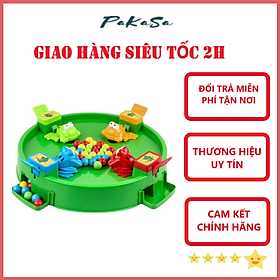 Đồ Chơi Ếch Ăn Bi , Trò Chơi Vận Động Cho Bé PaKaSa - Hàng Chính Hãng ( Giao màu ngẫu nhiên)