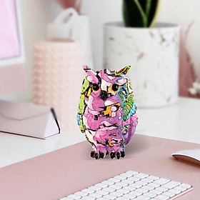 Owl Statue Home Decor Owl Figurine Collectibles Ornament Owl Decorations for Home Animal Sculpture for Office Garden Car Gifts for Owl Lover