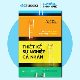 Hình ảnh Sách - Thiết kế sự nghiệp cá nhân - Tác giả Bill Burnett , Dave Evans