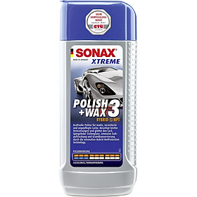 Xoá Xước-Đánh Bóng-Bảo Vệ Sơn Xe 3 Trong 1 Dạng Lai SONAX Xtreme Wax 3 in