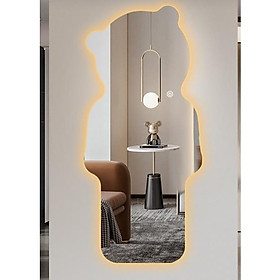 Mua gương chú gấu có led nhiều kích thước  miễn phí vận chuyển
