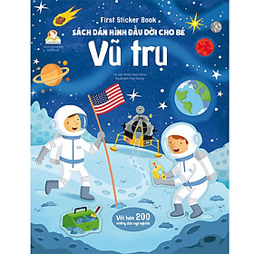 Hình ảnh First Sticker Book - Sách Dán Hình Đầu Đời Cho Bé - Vũ Trụ