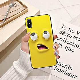 Ốp lưng điện thoại iPhone X viền silicon dẻo TPU  hình Emoji - Đa Cảm Xúc - Hàng chính hãng