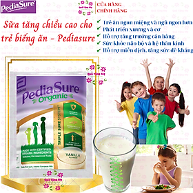 Sữa tăng chiều cao cho trẻ biếng ăn từ 1-10 tuổi Úc Pediasure Vanilla giúp phát triển cân đối chiều cao, cân nặng, trí não - QuaTangMe Extaste