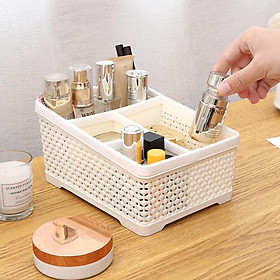 Mua Khay Tiện Ích Để Bàn 4 Ngăn Đựng Mỹ Phẩm