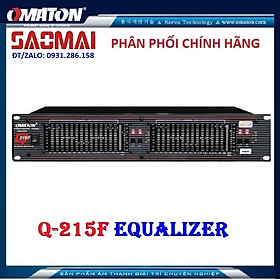 Lọc xì EQ Equalizer OMATON Q215F Chuyên Nghiệp - Hàng chính hãng