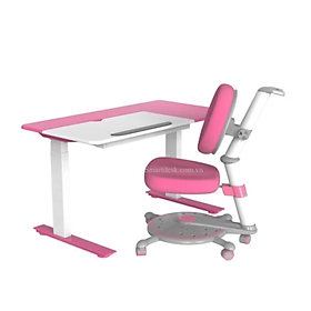 Mua Combo bàn ghế thông minh cho trẻ em - Hồng - Combo smartdesk kid - Nâng hạ độ cao tự động