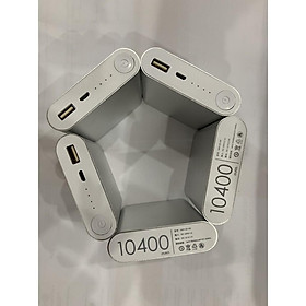Mua Sạc Dự Phòng- Sạc Dự Phòng 10400mAh Chuẩn Dung Lượng - Tặng Cáp Sạc