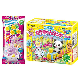 Combo Kẹo Popin Cookin Kracie: Nho + Kẹo Sáng Tạo Thế Giới Diệu Kỳ - Giao mẫu ngẫu nhiên