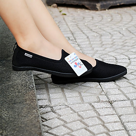 Giày lưới nữ Anh Khoa A83 hàng xuất Nga đế đúc liền siêu bền chịu nước, nhanh khô, chống mùi hôi phù hợp đi bộ, thể dục, thể thao, du lịch, dã ngoại, dạo phố, công xưởng - MÀU ĐEN - 40