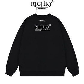 [Mã INBAU300 giảm 10% đơn 250K] Áo Sweater Local Brand Unisex Richky Premium Sweater Maison TB - RKS01
