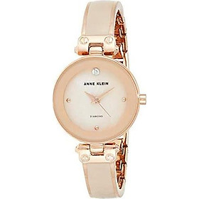 Anne Klein Women's Diamond-Accented Bangle Watch