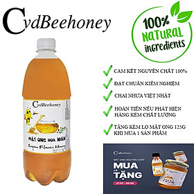 Mật ong hoa nhãn 1L 1,4Kg Cvdbeehoney