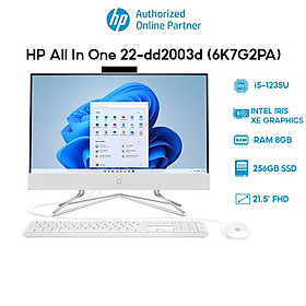 PC HP All In One 22-dd2003d (6K7G2PA) (i5-1235U | 8GB | 256GB | Intel Iris Xe Graphics | 21.5' FHD | Win 11) Hàng chính hãng