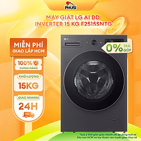 Máy giặt LG AI DD Inverter 15 Kg F2515SNTG/ 17kg F2517SNTG - Hàng Chính Hãng - Mới 100