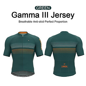 Mùa hè đi xe đạp tay áo ngắn cho nam giới xe đạp đàn ông đàn ông đi xe đạp áo thể thao quần áo dành cho nam Color: Green Size: XL