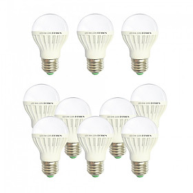 10 Bóng đèn Led 3w tiết kiệm điện sáng vàng nắng Posson LB-E3G