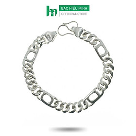 Hình ảnh Lắc Tay Nam Bạc Ta Nam Tính Bạc Hiểu Minh LTN010