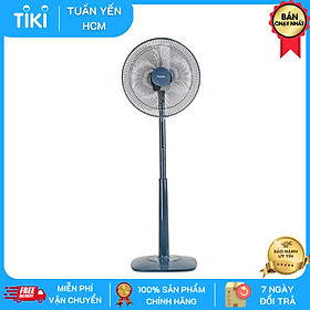 Mua Quạt Đứng Có Remote Panasonic F409K - Xanh Dương - Hàng Chính Hãng