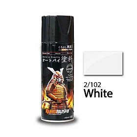 Mua Chai sơn xịt Samurai Kurobushi 102 màu trắng 400ml