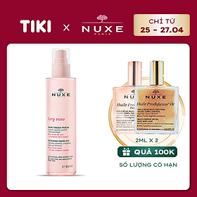 Xịt khoáng dưỡng ẩm Nuxe Very Rose 200ml