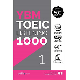 YBM Actual Toeic Tests LC 1000 Vol 1 - Bản Quyền