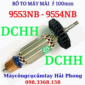 Rô to máy mài góc dùng cho 'Ma.kita' Mod.'9556NB'-'9557NB'-'9556NH' . mài 'DCA' Mod.ASM12-100/ASM850-100... , Mài 'DongCheng' Mod.DSM12-100