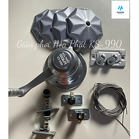 Mua Bộ LInh Kiện GIàn Phơi Hòa Phát KS990 ( KHÔNG KÈM THANH PHƠI )