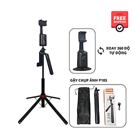 Mua Combo Gậy P185 và Gimbal P01 xoay 360 độ hỗ trợ quay video  chụp ảnh tiện lợi có điều khiển từ xa - Hàng chính hãng