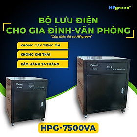 Mua Bộ Nguồn Điện Dự Phòng HPGREEN HPG7500VA Nhập Khẩu Chính Hãng Thay Thế Cho Máy Phát Điện - Bộ Lưu Điện UPS