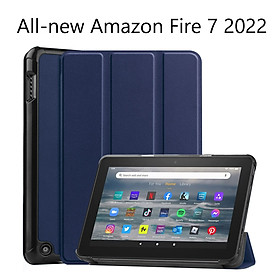 Bao Da Cover Cho Máy Tính Bảng All-new Amazon Fire 7 2022 Hỗ Trợ Smart Cover