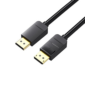 Cáp VENTION DP HD Cable 4K 1080P Dispayport Male to Male Adapter cho máy chiếu màn hình máy tính xách tay 5m / 16,40ft - 5m-Size 1,5m