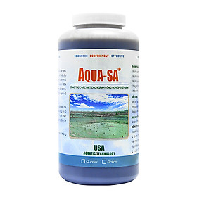 AQUA-SA - Vi sinh xử lý bùn đáy ao nuôi trồng thủy sản - Chai 1 quarter (≈ 1 lít)