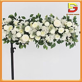 Mua Lẵng Hoa Giả Dài 1m Hoa Treo Tường Treo Khung Trang Trí Tiệc Cưới Hội Nghị Sự Kiện DG-204