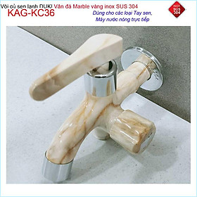Mua Vòi sen tắm vân đá marble Duki KAG-KC36  Củ sen tắm lạnh cao cấp đá marble