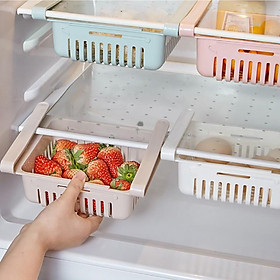 Mua Khay nhựa rút cài tủ lạnh  rổ nhựa rút cài tủ lạnh