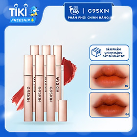 Son kem lì, siêu mịn mượt, lên màu chuẩn Hàn Quốc G9Skin First V-Fit Velvet Tint 3.5g