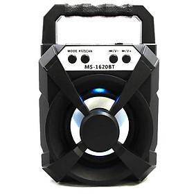 Loa Bluetooth Xách Tay MS-1620BT bộ xử lí âm thanh nổi người dùng có thể cảm nhận chất lượng âm thanh trong trẻo và rõ nét. Đây là mẫu loa được thiết kế dành riêng cho nhu cầu di động và giải trí chất lượng cao.