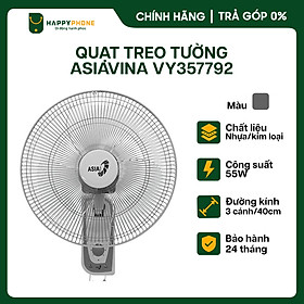 Mua Quạt Treo Tường Asia 55W VY357192/ VY357290 / VY357792 - Hàng Chính Hãng
