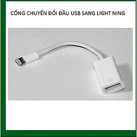Mua CỔNG CHUYỂN ĐỔI ĐẦU USB SANG CỔNG ĐIỆN THOẠI QUẢ TÁO KHUYẾT