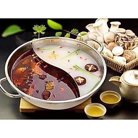 Mua NỒI LẨU INOX 2 NGĂN CAO CẤP