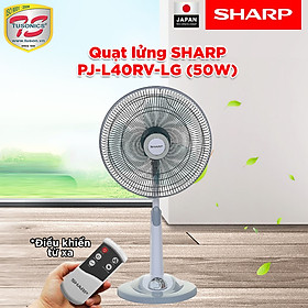 Quạt Lửng Sharp Có Điều Khiển PJ-L40RV-LG - Hàng Chính Hãng