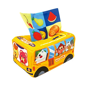 Baby Tissue Box Toy Manipulative Pull Tissues Activities for Infants Kids