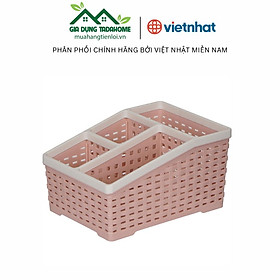 Mua KHAY TIỆN ÍCH 4 NGĂN LỚN VIỆT NHẬT 5688   GIAO MÀU NGẪU NHIÊN   - TADAHOME